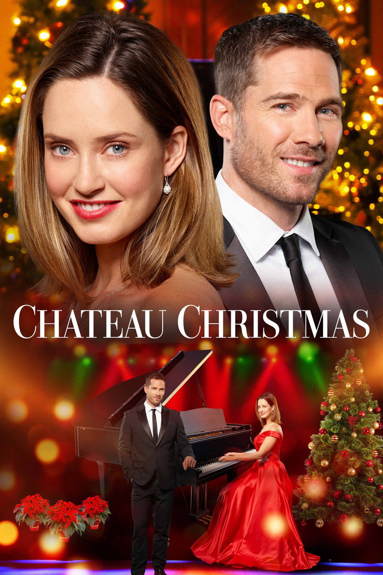 Chateau Christmas artwork